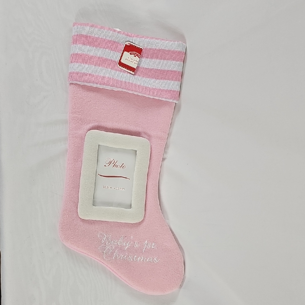 Free Add-on Item- Baby's First Christmas Stocking